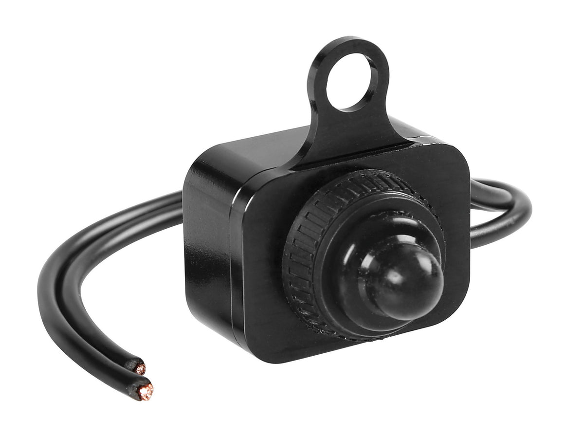 Lampa On & Off Interruttore Impermeabile 12V - Nero