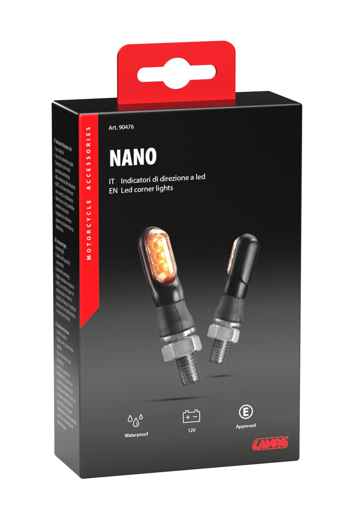 Lampa Nano, indicatori di direzione a led - 12V LED 90476