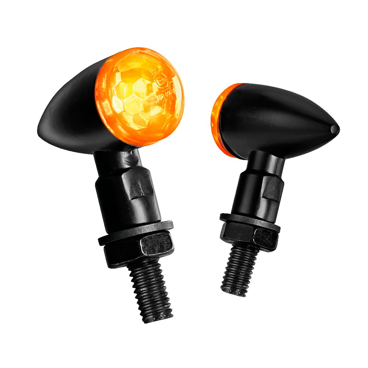 Lampa Drop Indicatori Direzione a LED per Moto - Nero
