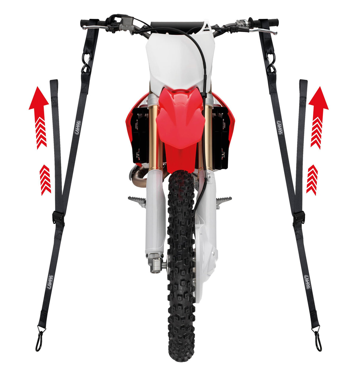 Lampa Kraken Pull-Up, coppia nastri tensori moto 90585