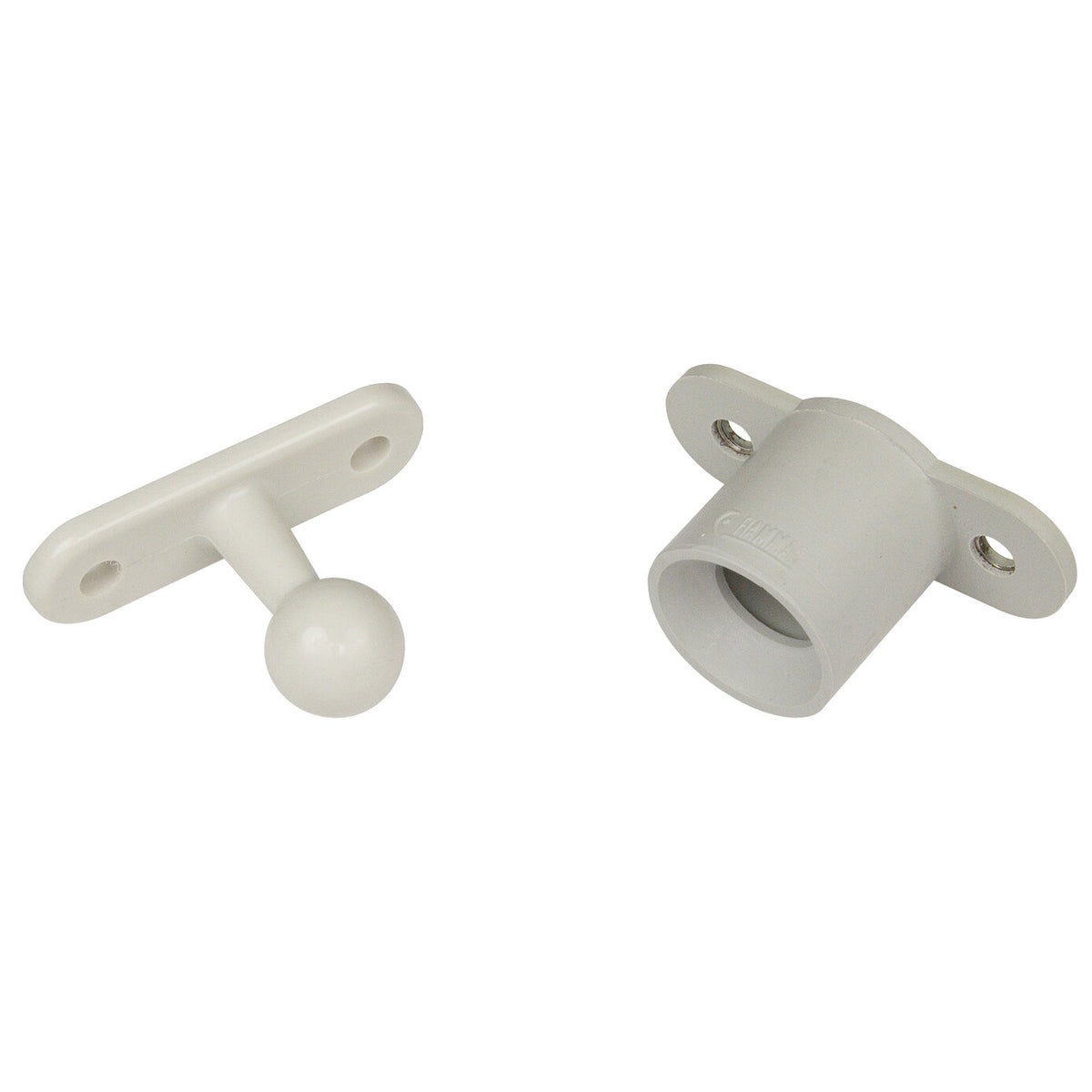 Fiamma Stopper fermaporta esterno in plastica grigio per camper