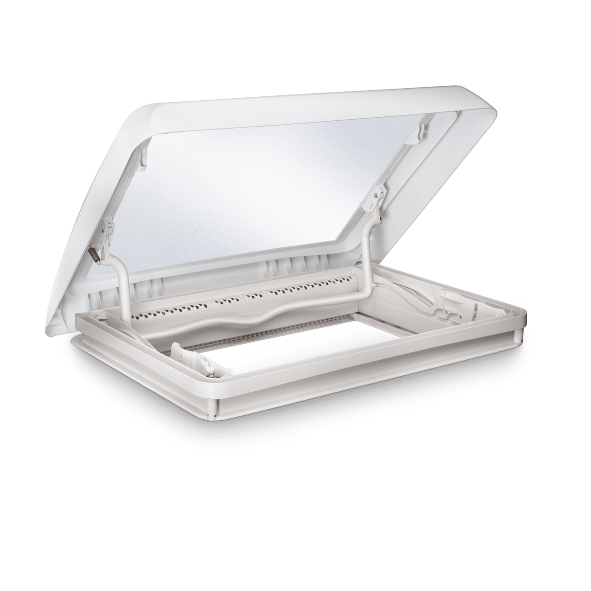Dometic Midi Heki Oblo Style blanco con barra y ventilación forzada 9104120057