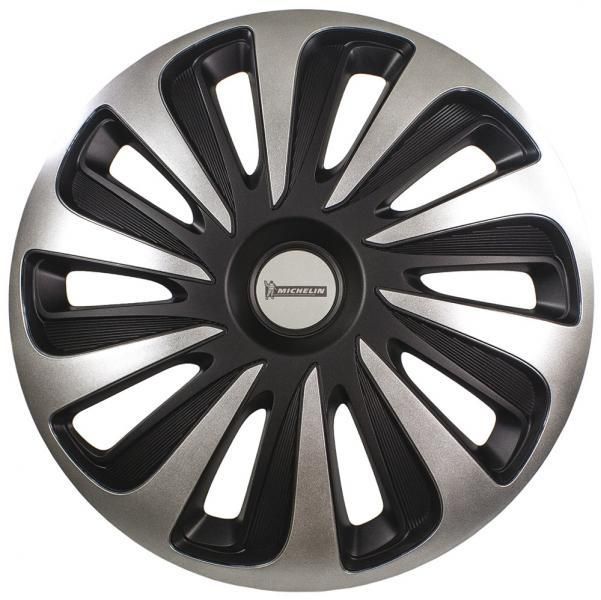 Juego de 4 tapacubos Michelin de 15" 3D Black Edition