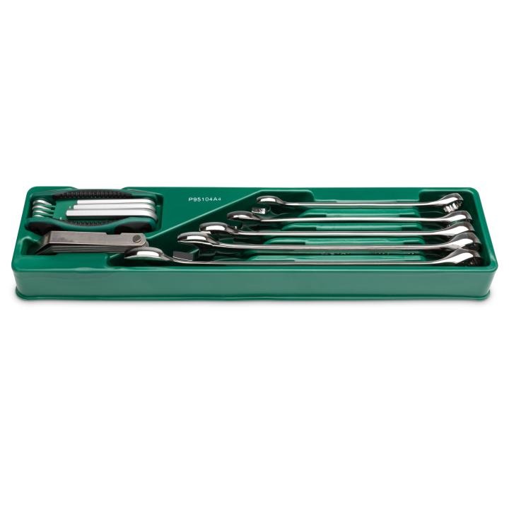 SATA 70-teiliges Werkzeugset mit Auslegerkassette (1/2"-Laufwerk, metrisch) - ST95104A70