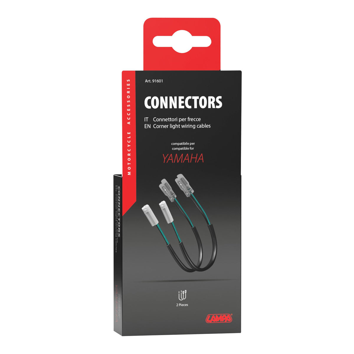 Lampa Connettori per indicatori di direzione, 2 pz - compatibile per - Yamaha 91601