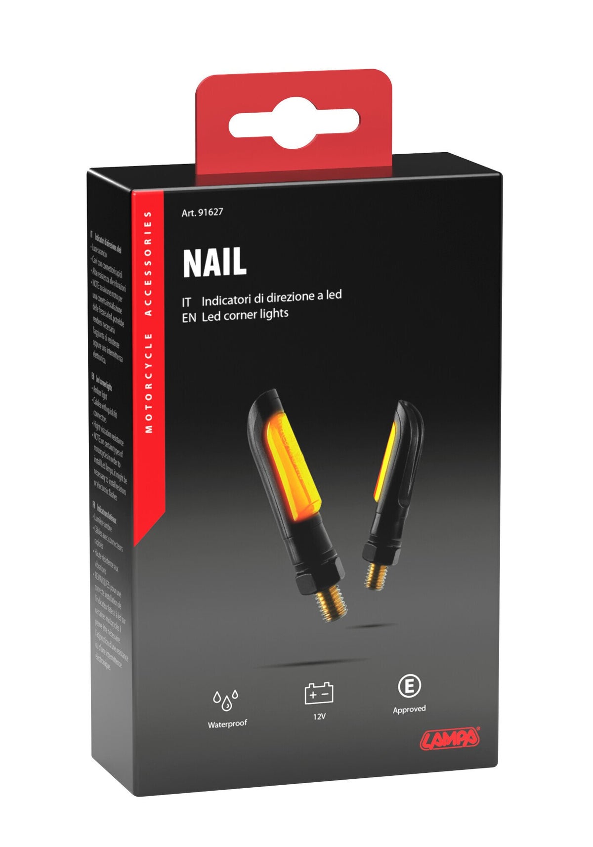 Lampa Nail, indicatori di direzione a led - 12V LED 91627