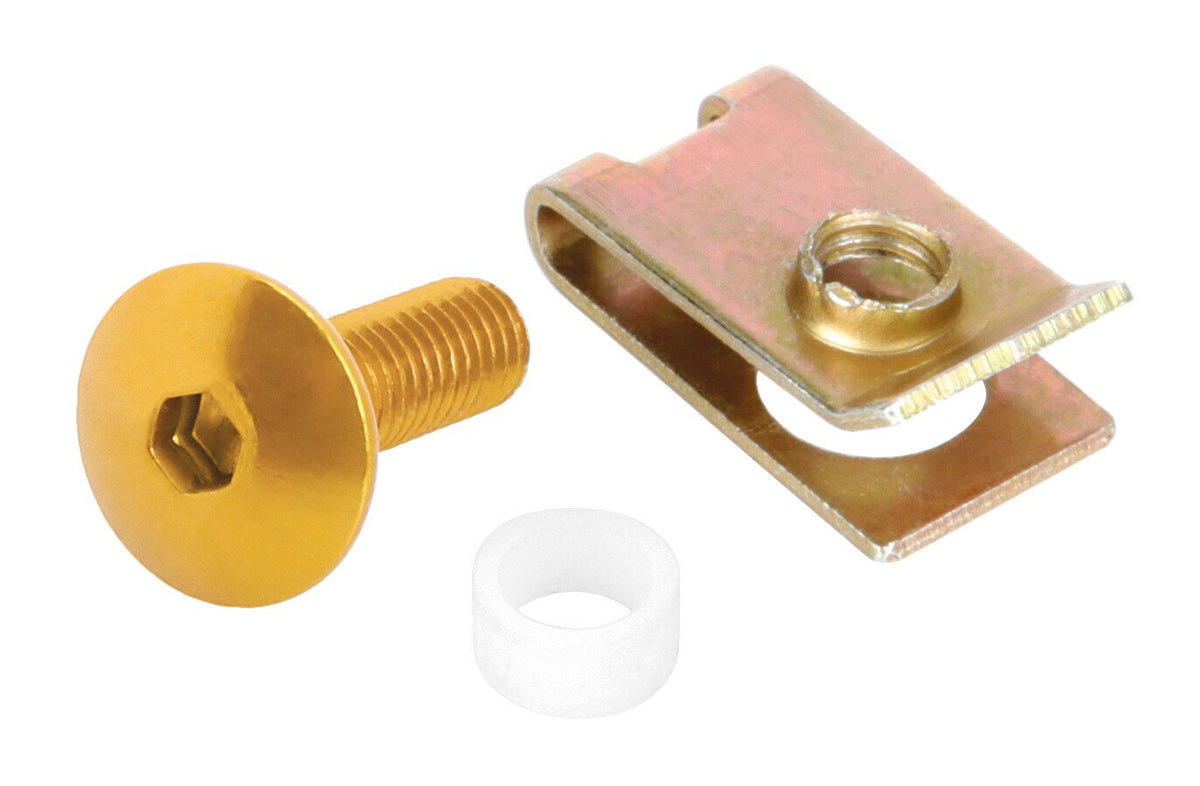 Lampa Clip Fit-Kits, kit clip di fissaggio per carene (5 MA) - 10 pz - Oro 91657
