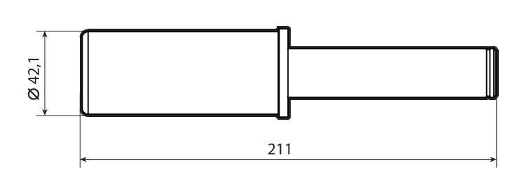Lampa Pin per cavalletti monobraccio - 42 mm 91720