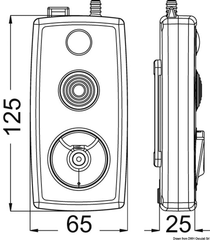 Señalizador AIS+DSC MOB Wamblee W480 O