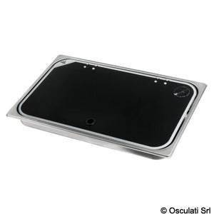 Osculati 50.714.02 Single Burner Hob with Left Sink and Mixer Tap