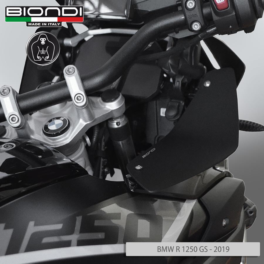Biondi Deflettori Aria Nero Satinato BMW R1200GS 2017-2018 e R1250GS 2019-2023