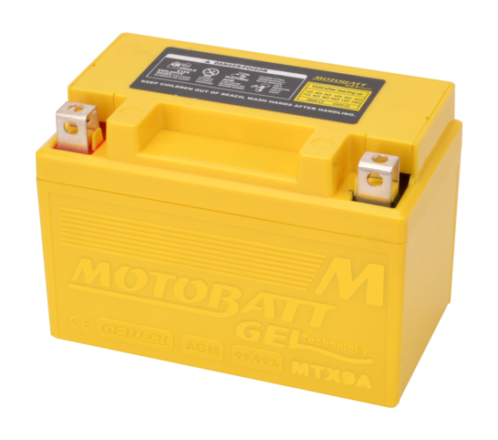 Motobatt Mtx9A Vorgeladene versiegelte Gelbatterie
