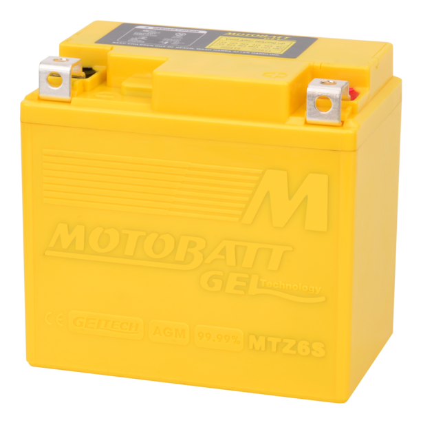 Motobatt Mtz6S Vorgeladene versiegelte Gelbatterie