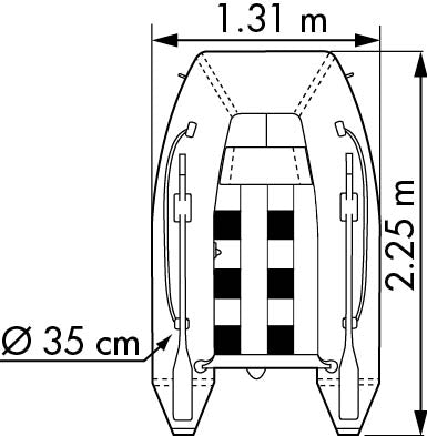 Tender Horizon 230S 2.25 m 66574 Plastimo