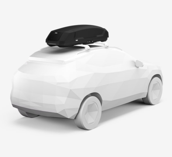 Thule Roof Box Auto Force 3 XL Black Embossed 6458