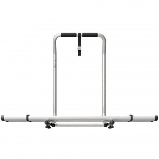 Peruzzo portabici c/binari 4x4 STELVIO ALLUMINIO + attacco ruota 375373/A