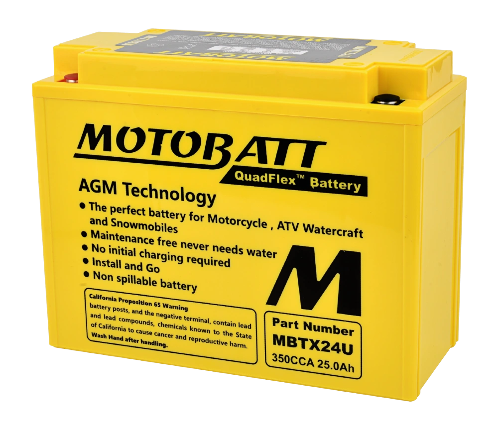 Motobatt Mbtx24U Vorgeladener, versiegelter Akku