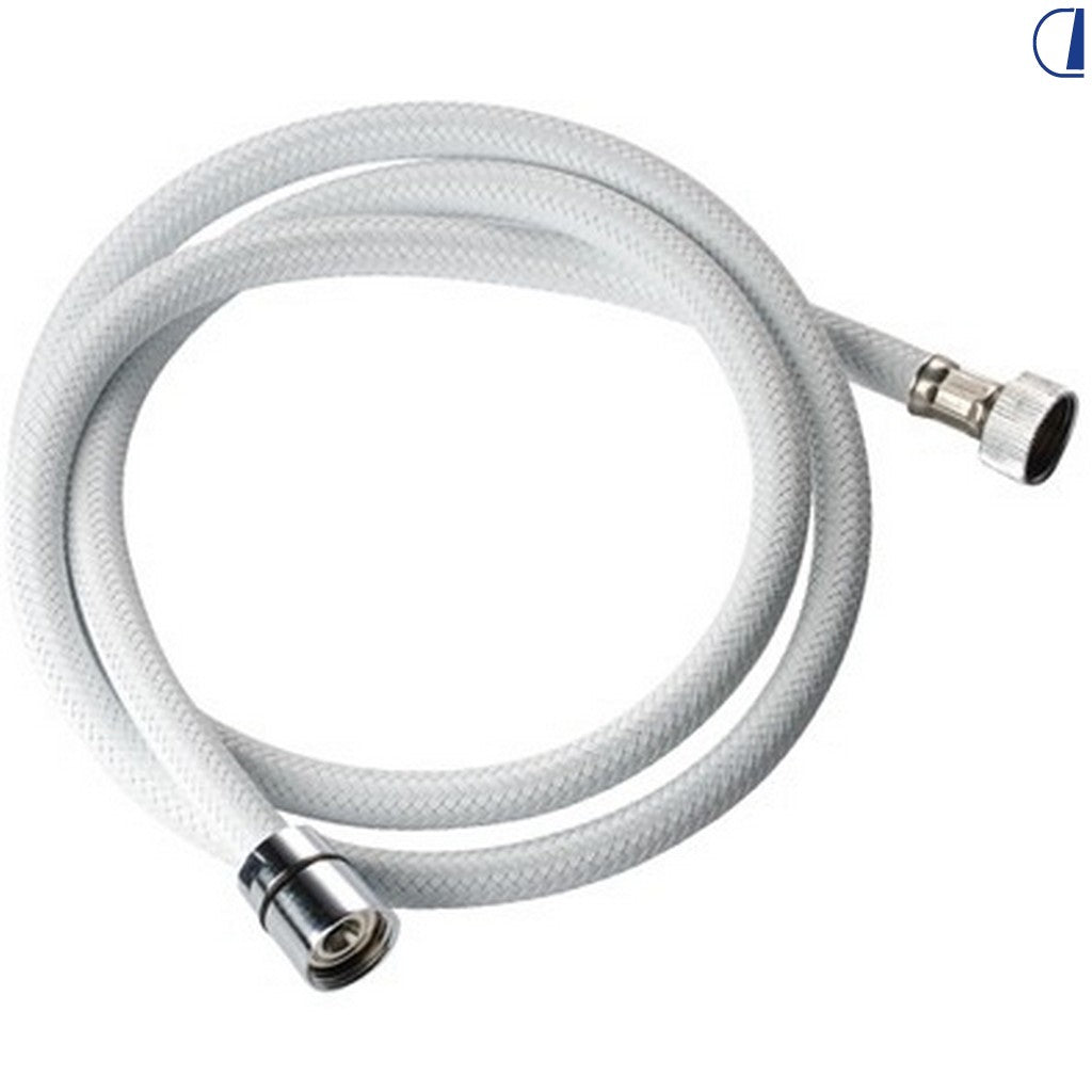 Di-Tec Tubo doccia in nylon 1/2" x 1/2" conico 150 cm
