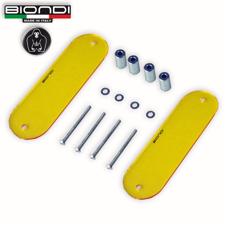 Biondi Lenti Protezione Fari Antinebbia Giallo Fluo BMW R 1300 GS Adventure 2024 - 8010508