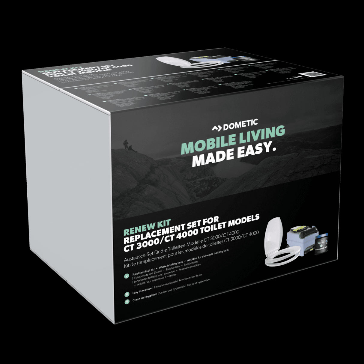 Dometic Kit sostitutivo per WC CT3000 e CT4000 9600000458