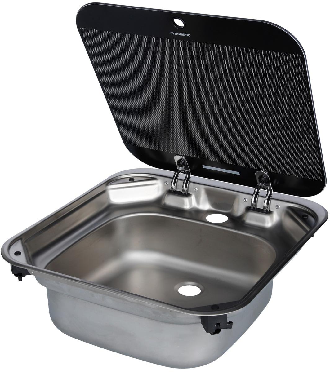 Dometic Square sink for campers and caravans with glass lid SNG4244 9600027602