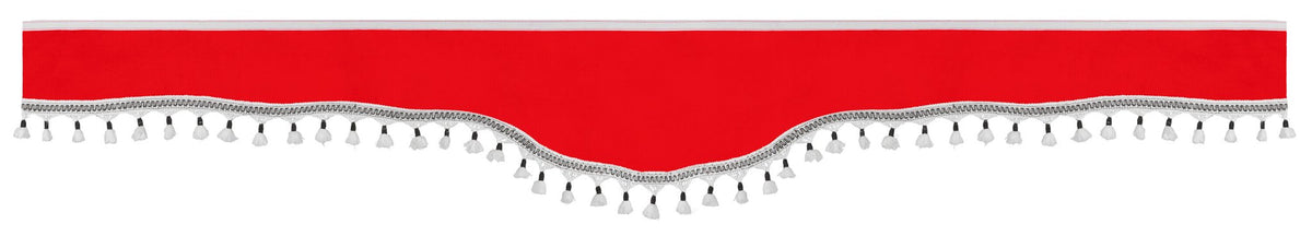Lampa Luxury Smart, set tende in poliestere per camion - Rosso/Nero 96036