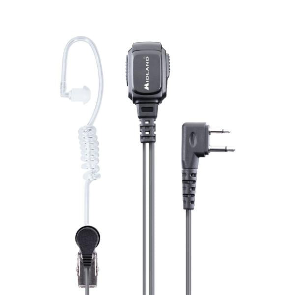 Midland MA31 L Pro, auricolare con microfono 2 pin Midland