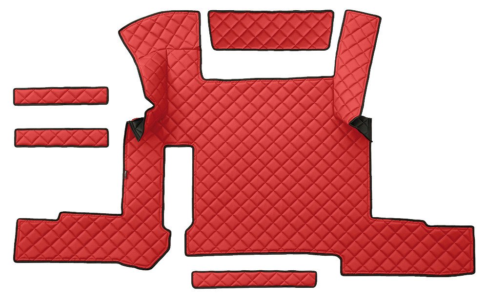 Tappeto centrale in Skeentex Rosso Man TGX (01/17>06/20) automatico, 1 cassetto 96272