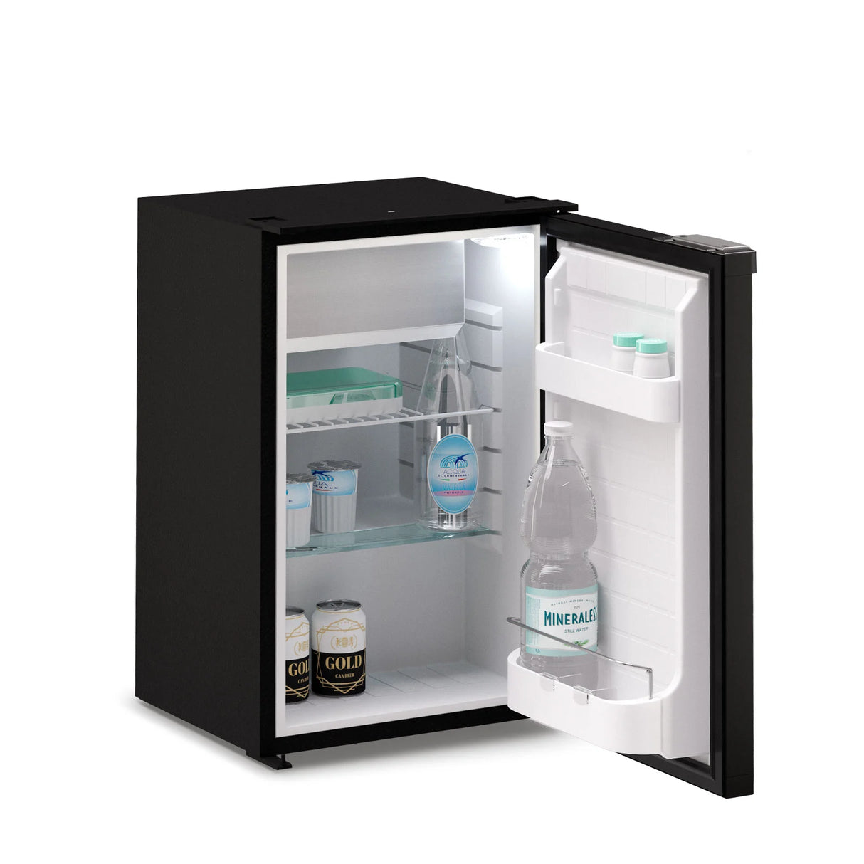 Frigorífico Vitrifrigo C50i de una puerta - R600 NEGRO 12/24 Vdc