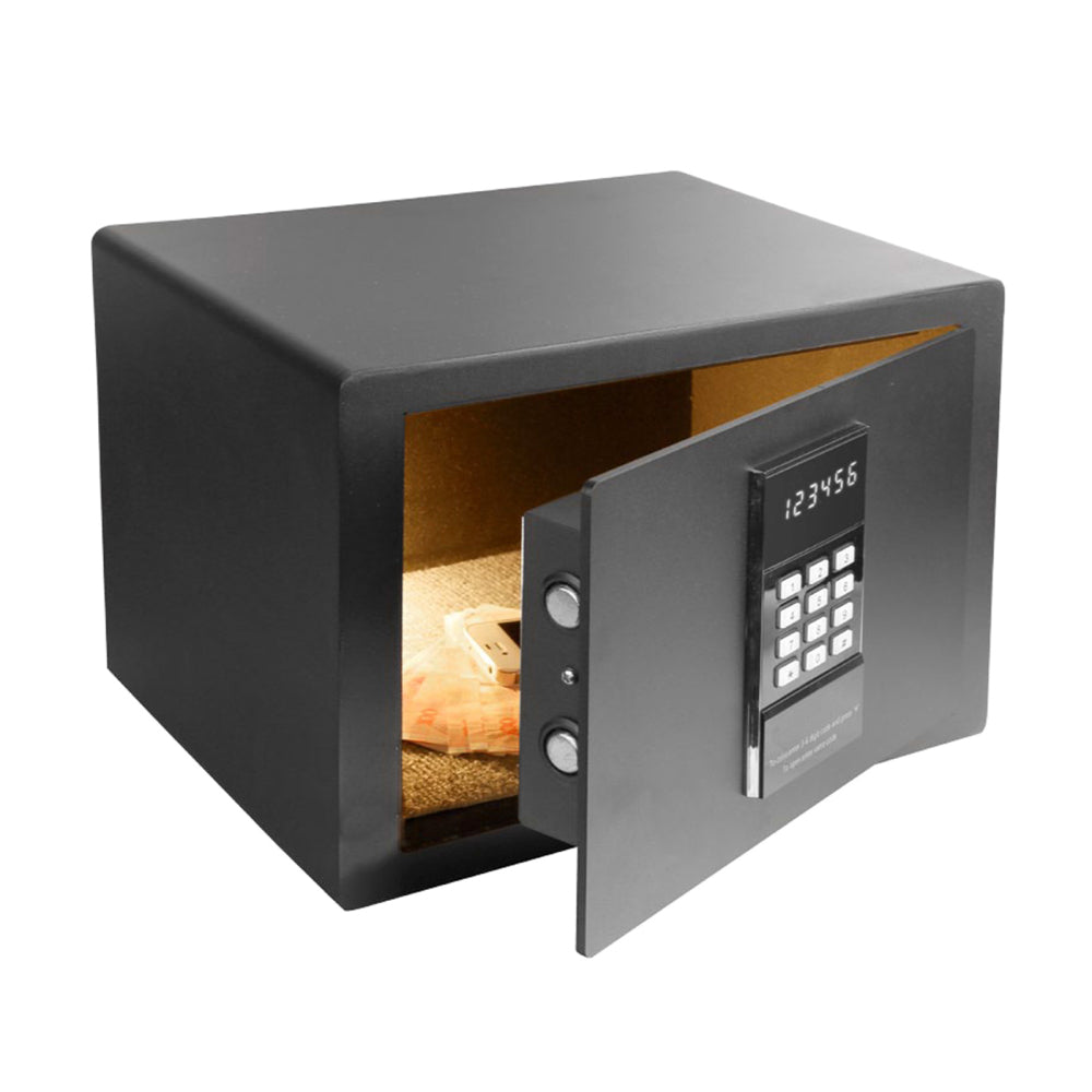 Vitrifrigo VSAFE 2535 Cassaforte Elettronica con Apertura Frontale, Luce LED Interna (Antracite)