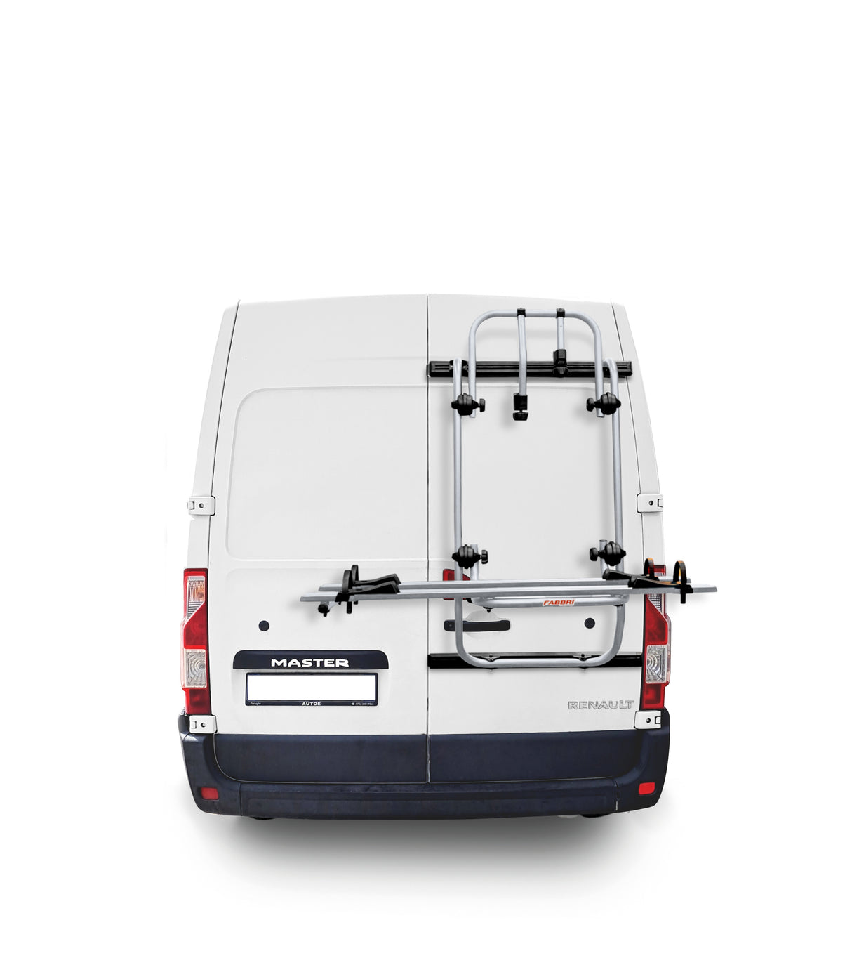 Fabbri Bici OK Camper/Van Portabici da portellone doppia porta per Renault Master (dal 2018) Cod. 6201837RNN 6201837RNN