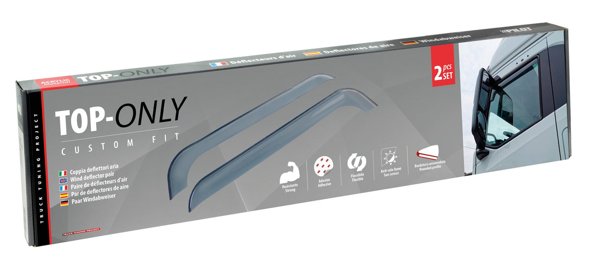 Lampa Top-Only, deflettori aria su misura, in acrilico - Iveco S-Way (10/19>) 96900