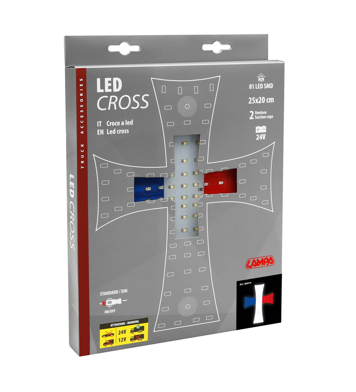 Lampa Croce a Led 24V - Francia 96974