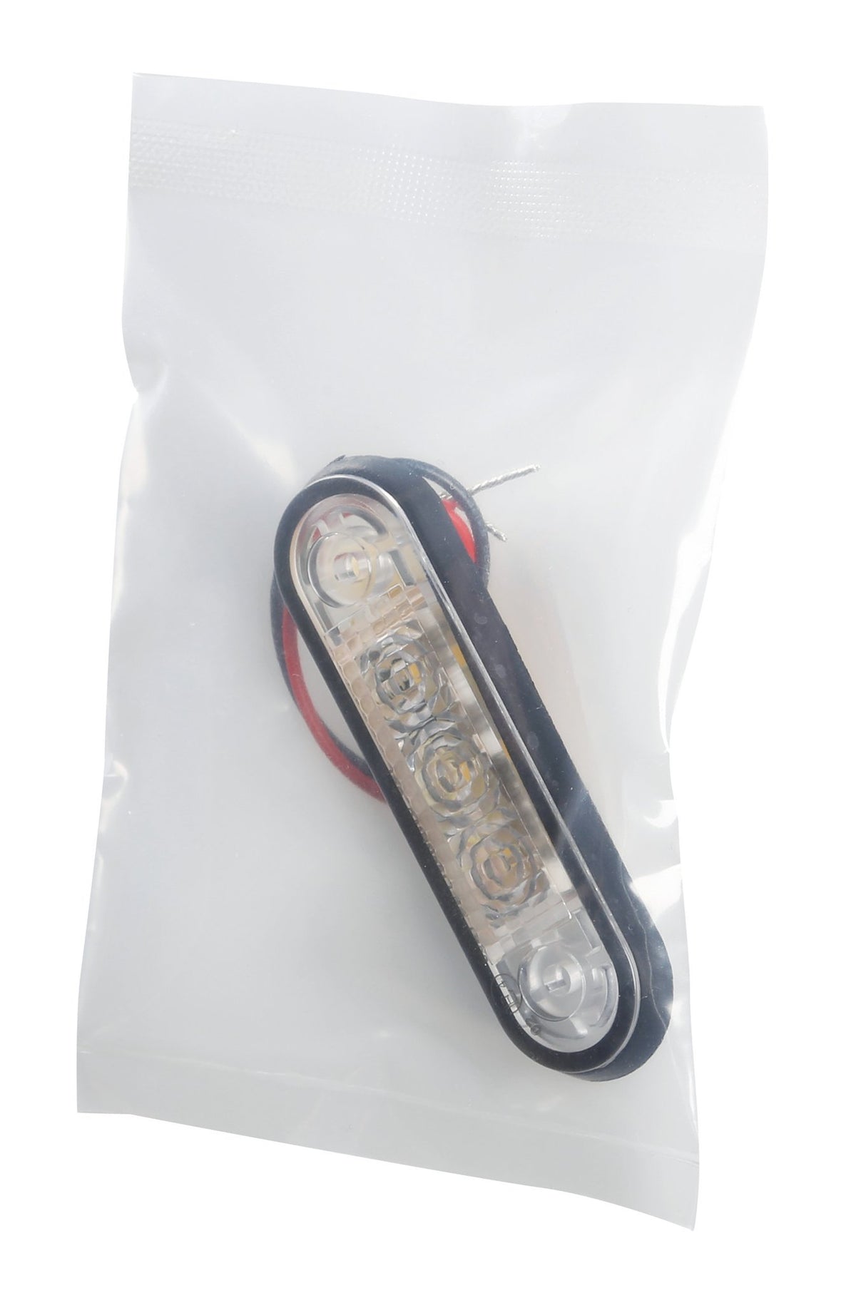 Lampa Set 20 pz, luce ingombro a 3 Led, montaggio ad incasso, 12/24V - Arancio 97019