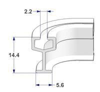 Lampa Set 6 binari pieghevoli - 133 cm 97115