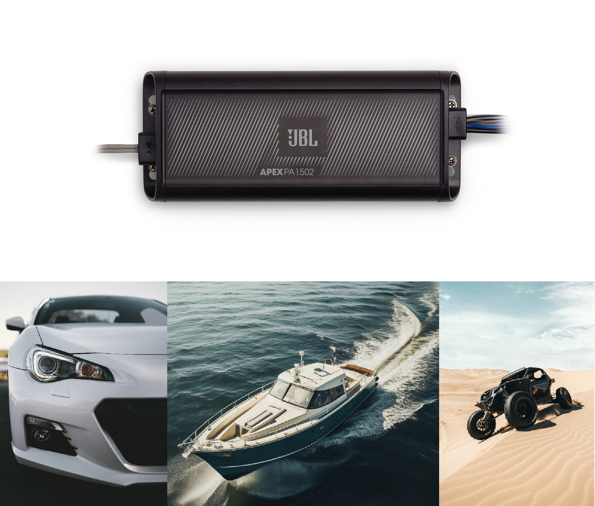 JBL Apex PA1254 Amplificatore Class D 4 canali Weather-Resistant