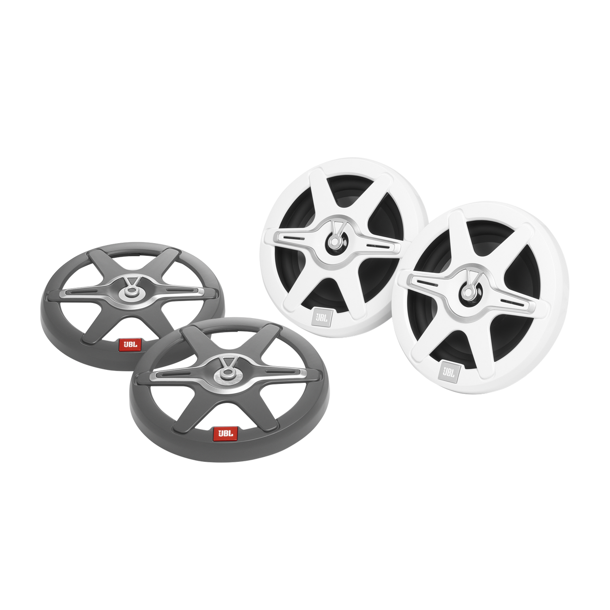 JBL Marine Speaker CLUB 62 Pair of High-Performance Marine Speakers with RGB Lighting 6.5''