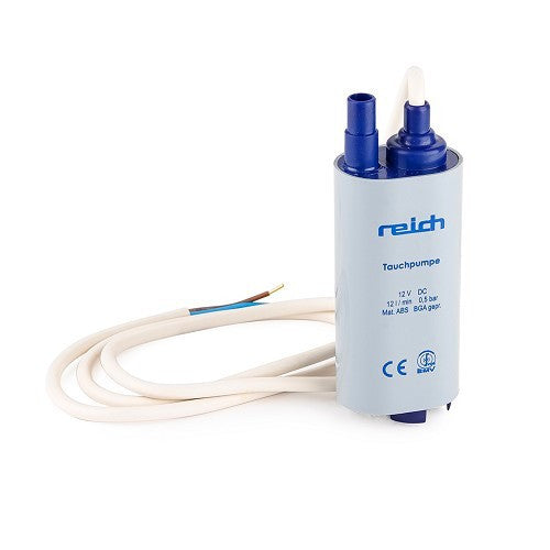 Pompa ad Immersione 12V 12 Litri/Minuto Con Valvola per Camper PMP312