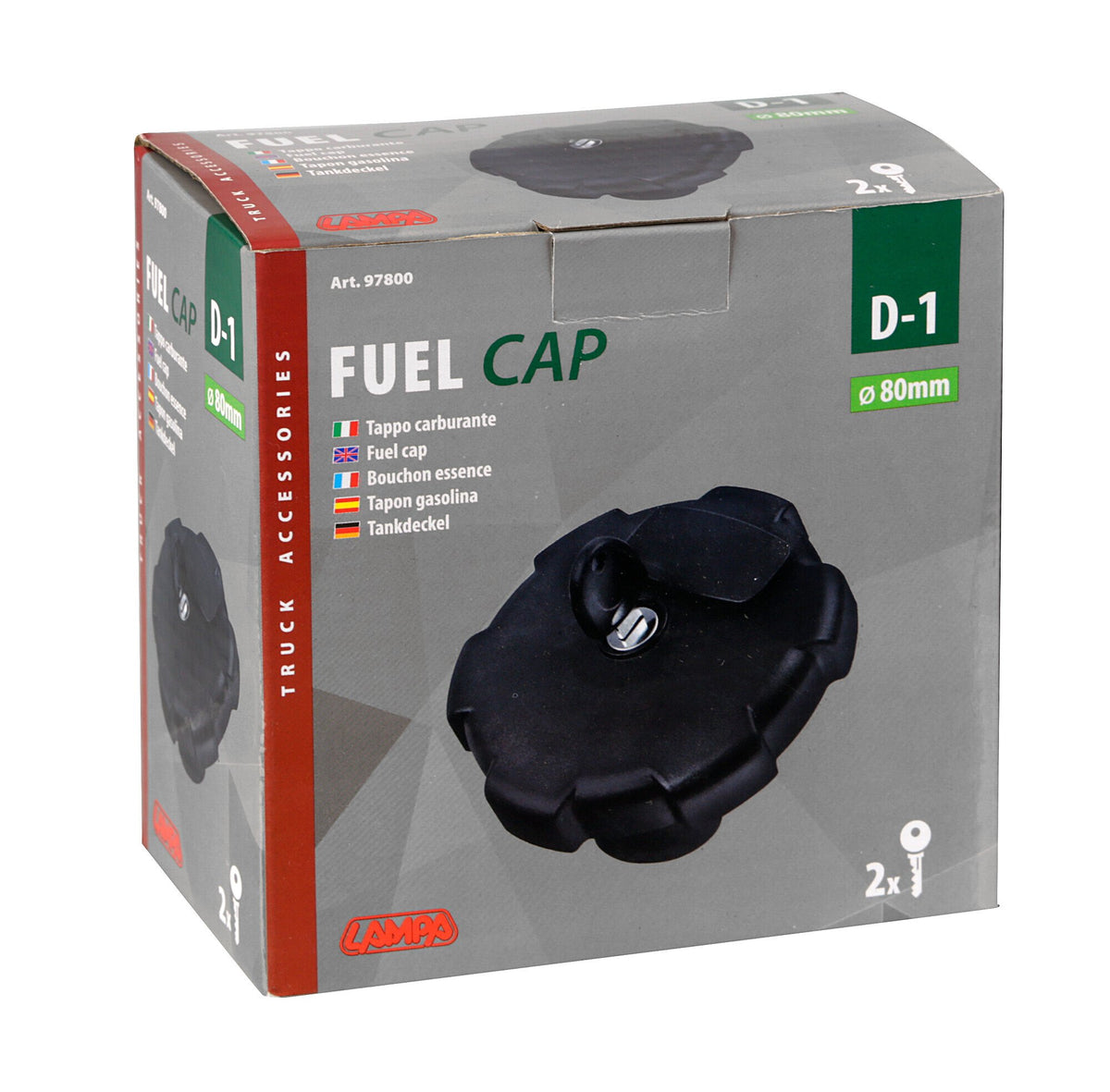 Lampa D-1, Tappo carburante - 80 mm 97800