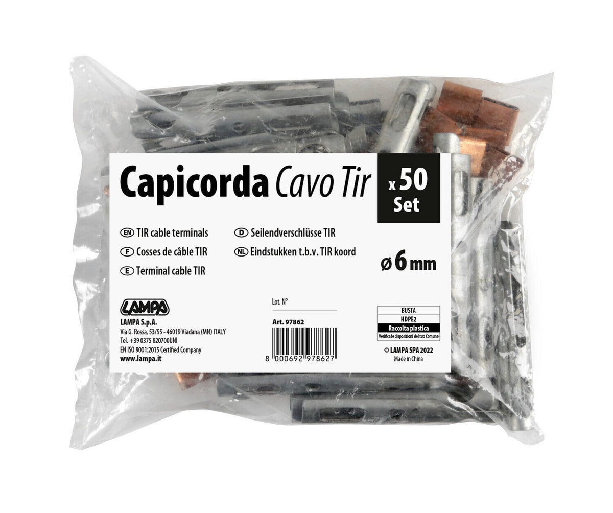 Lampa Capicorda Cavo TIR - Set 50 pz 97862