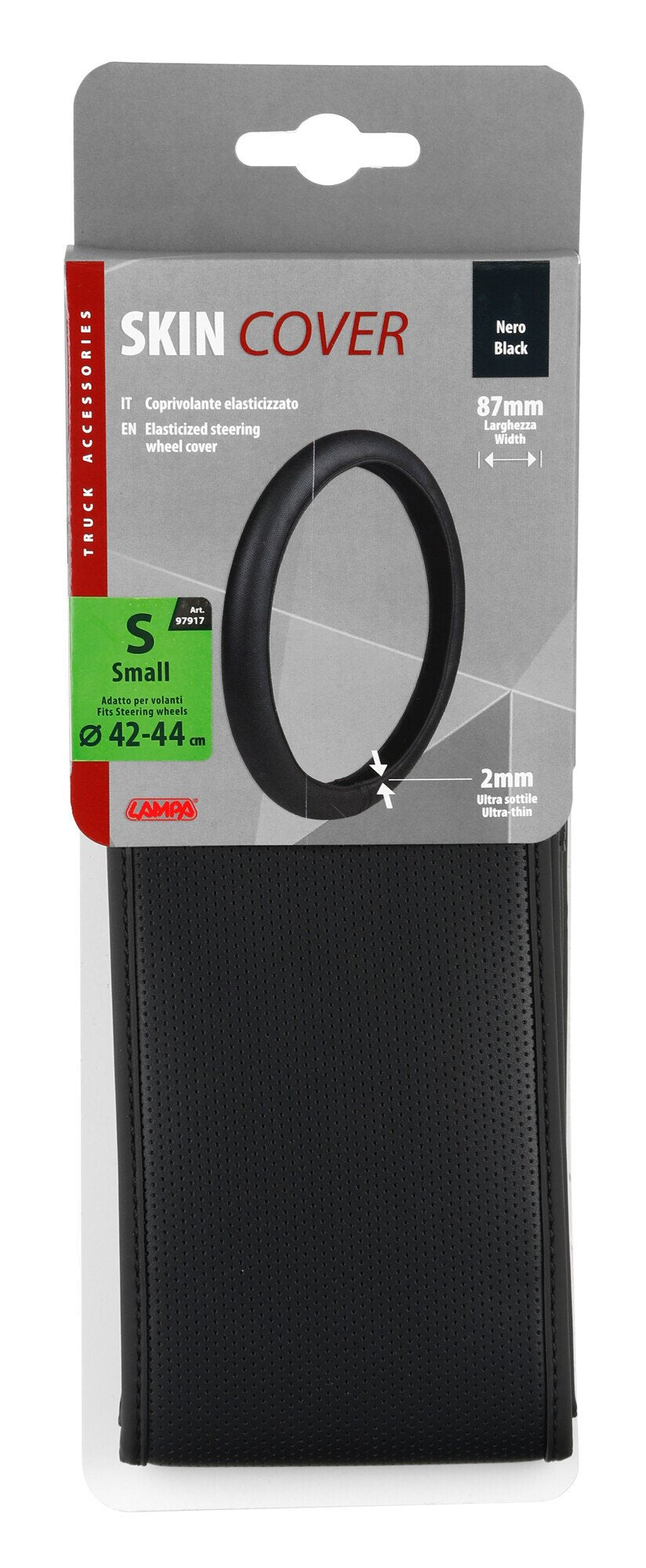 Lampa Skin-Cover Coprivolante Elasticizzato Skeentex Nero - S Ø 42/44 cm