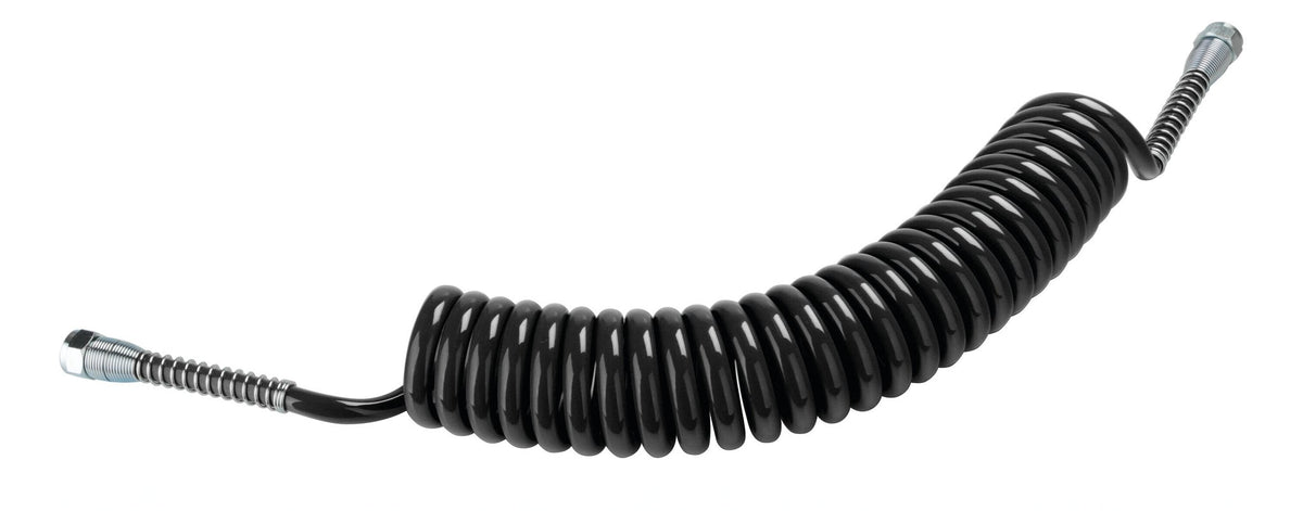 Lampa Tubo aria a spirale - Nero