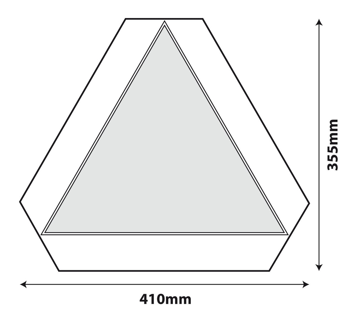 Lampa Triangolo per veicoli lenti 97977