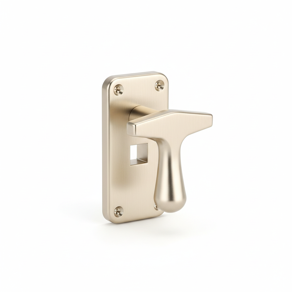 Serratura T-Lock per Porta Toilette Camper GES CHR063