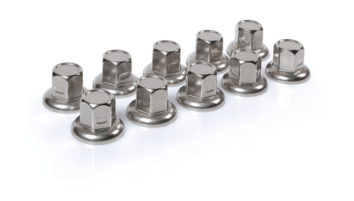 Lampa Set 10 copribulloni in acciaio inox - 33 mm 98052