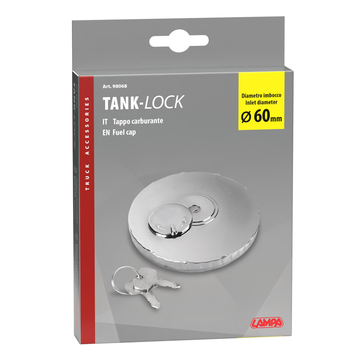 Lampa Tank-Lock Tappo Serbatoio con Serratura a Baionetta Ø 60 mm