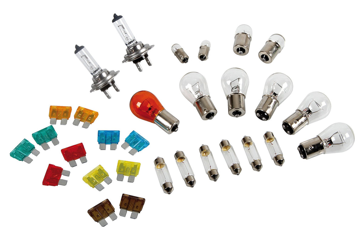 Lampa Kit lampade di ricambio 30 pz, alogena 2xH7 - 24V 98267