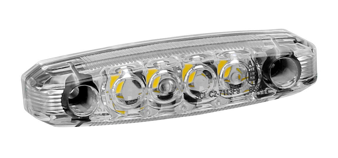 Lampa Luce Ingombro 4 LED 24V Bianca per Camion
