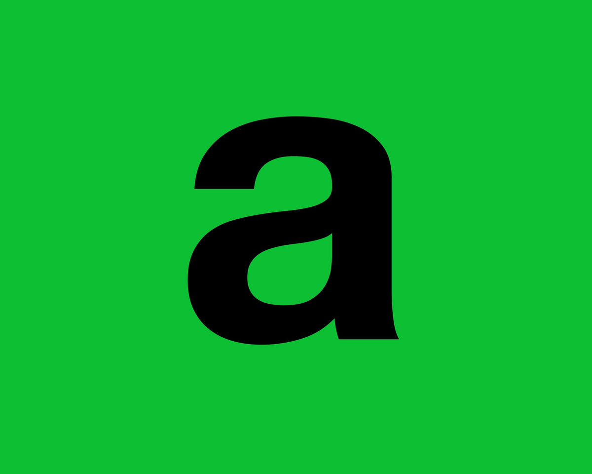 Lampa Marcatura PVC Verde con Supporto Adesivo - Lettera A