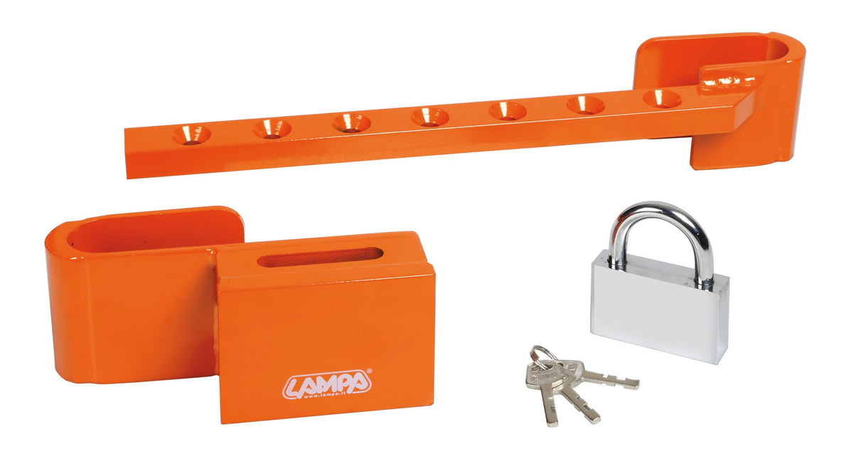 Lampa Zanna Jumbo, lucchetto blocca-porte posteriore in acciaio temprato 98568